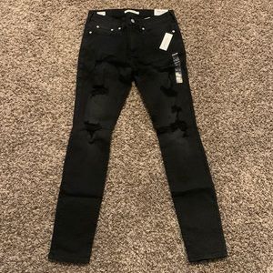 30x32 Black Comfort Stretch Skinny Jeans, Pacsun (never worn)